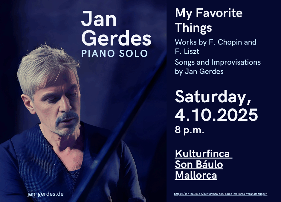 Jan Gerdes MY FAVOURITE THINGS